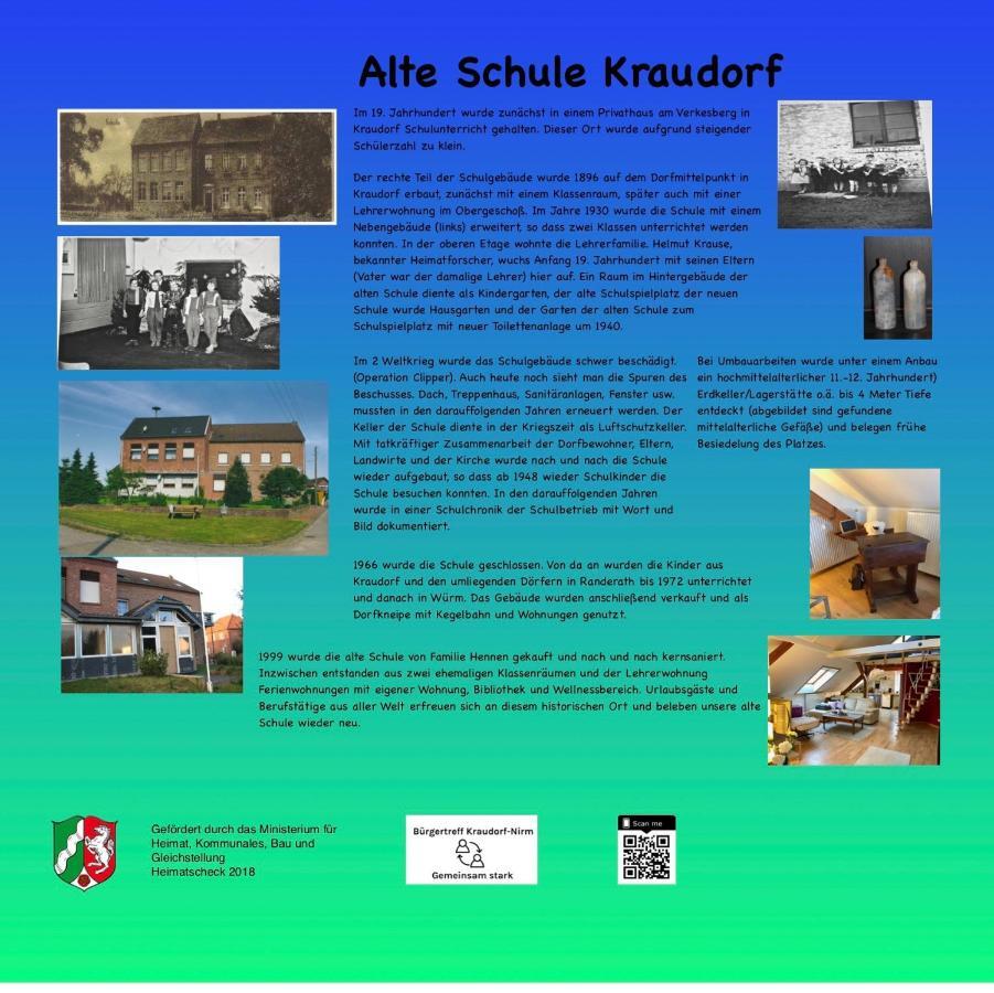 Alte Schule Kraudorf - Klassenzimmer-Wohnung 盖伦基兴 外观 照片